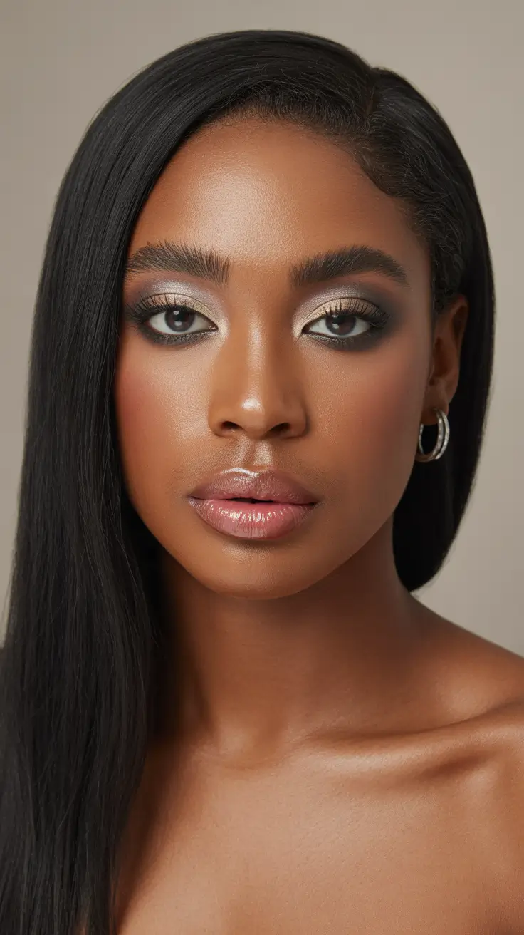 Winter 2025-2026 Hairstyles for Black Women Sleek and Straight Perfection
