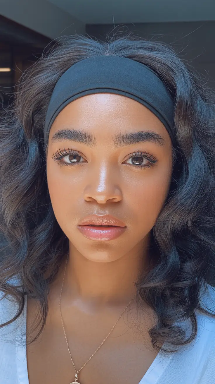 Winter 2025-2026 Hairstyles for Black Women Casual Headband Waves