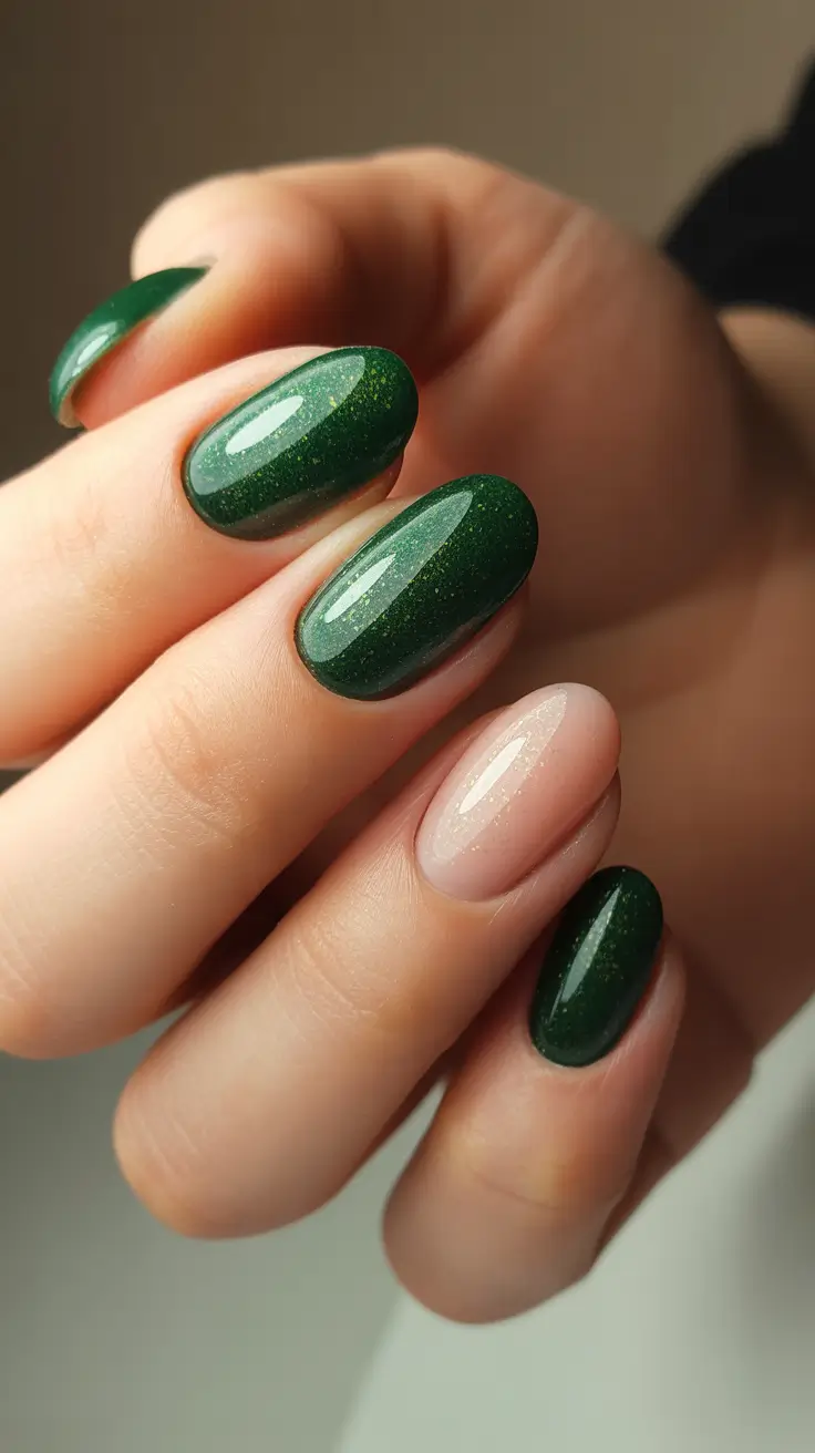 Winter 2025-2026: Nails Ideas Forest Dream Blend
