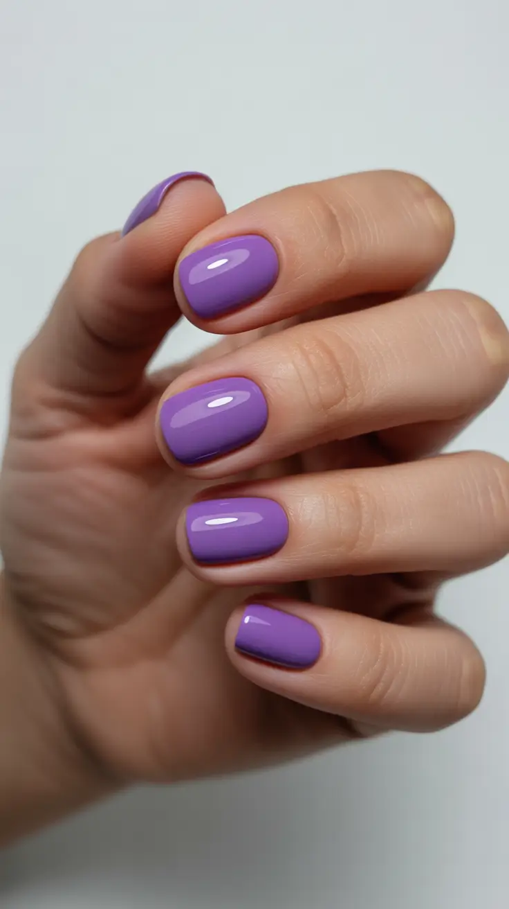 Winter Nail Colors and Designs Ideas 2025-2026 Violet Pulse