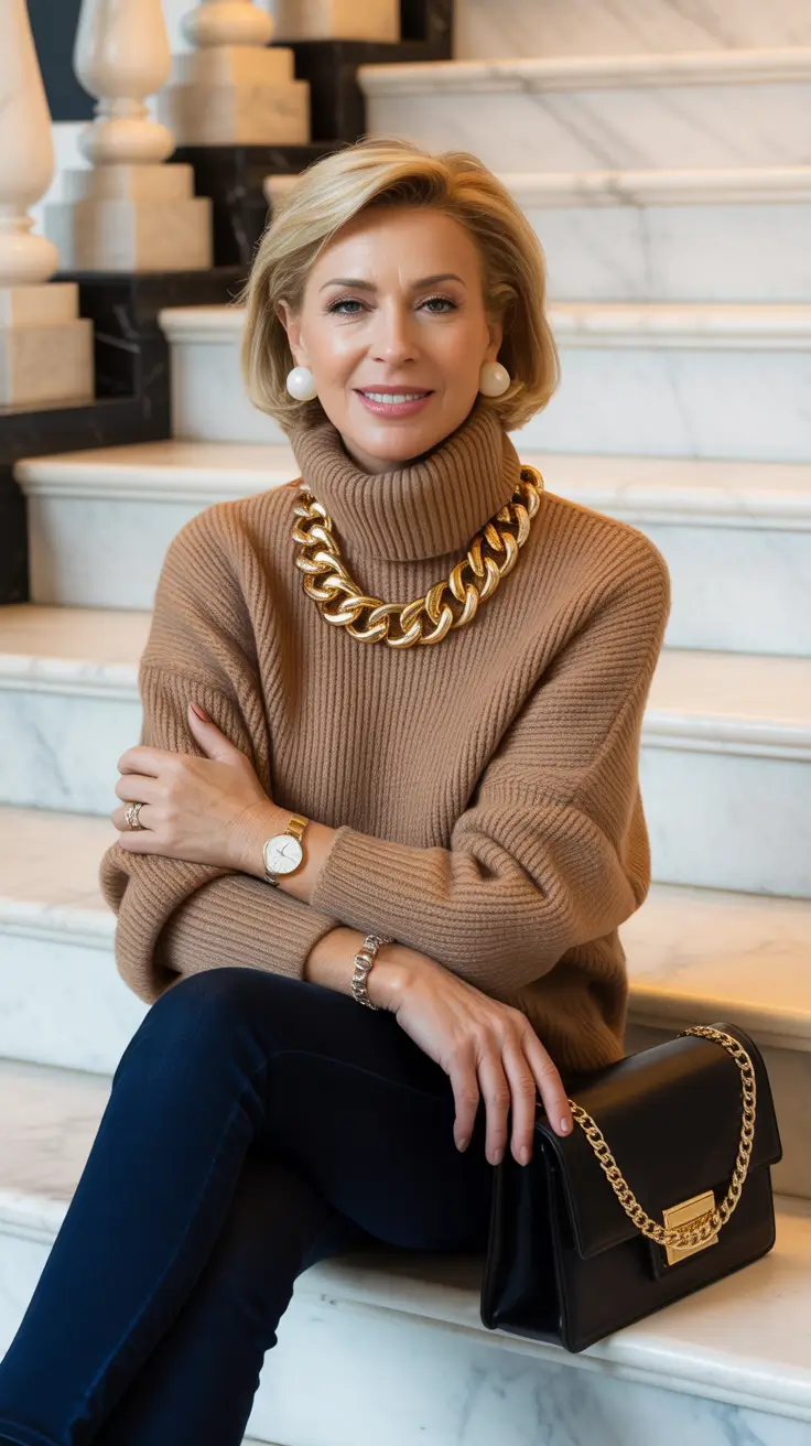 best outfits for women over 40 in 2026 Golden Camel Luxe