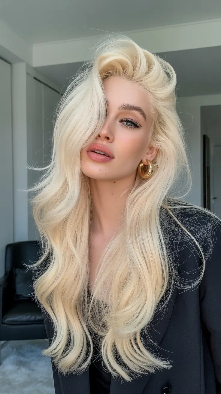 blonde hair color 2026 with soft dimension Modern Volume