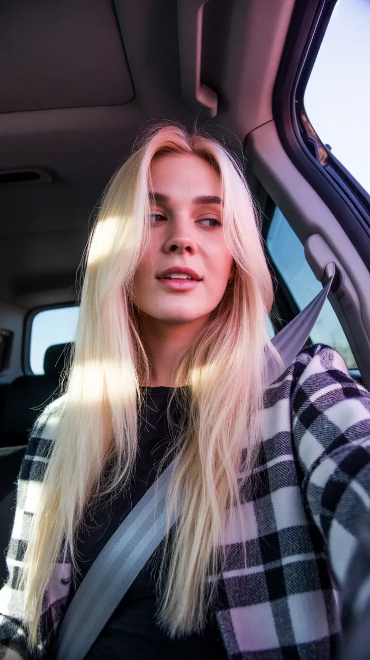 blonde hair color 2026 with soft dimension Sunlit Ease