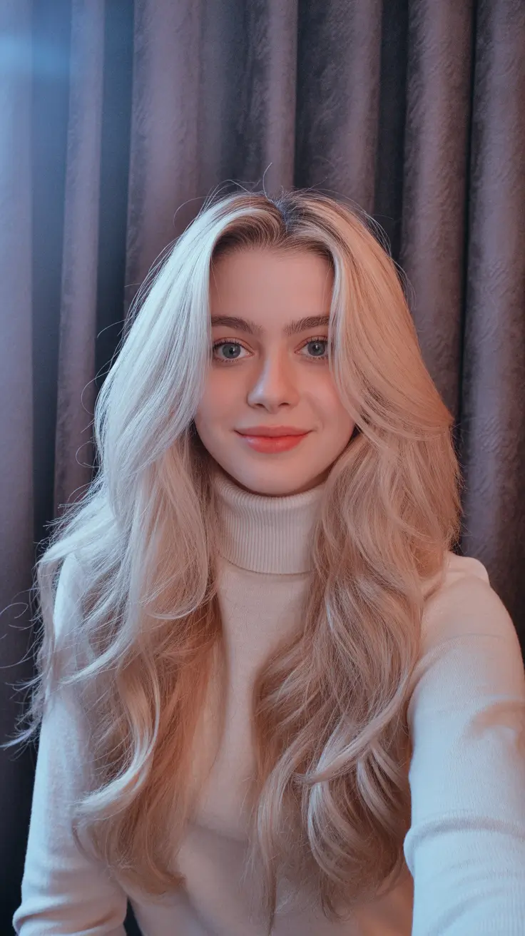 blonde hair color 2026 with soft dimension Soft Radiance