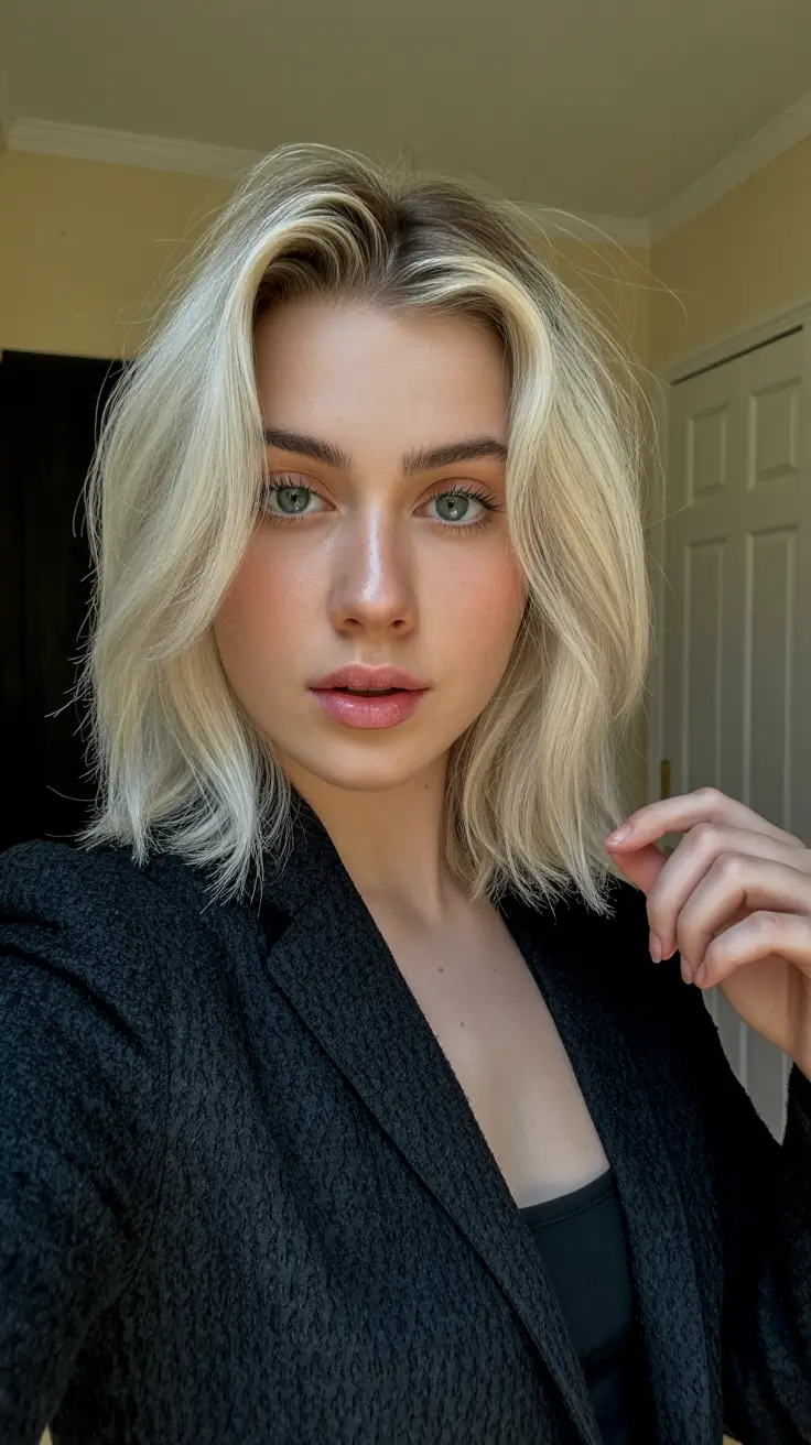 blonde hair color 2026 with soft dimension City Chic