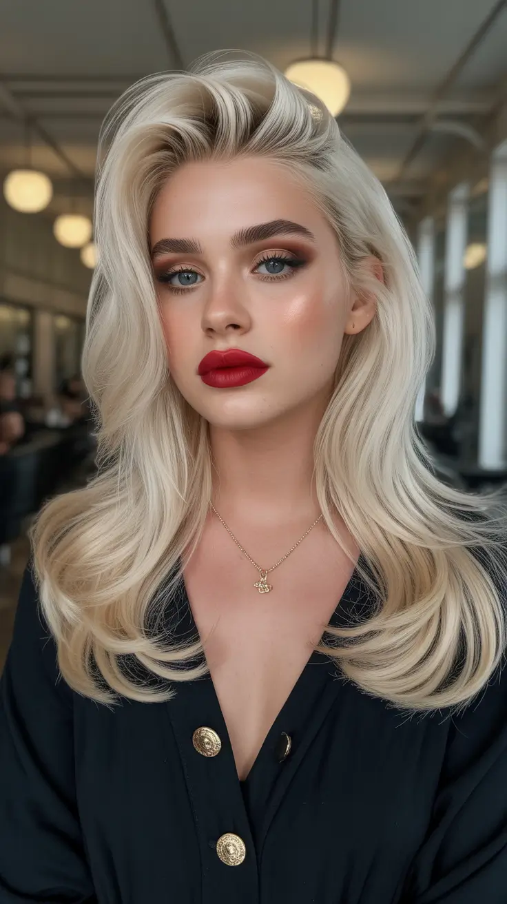 blonde hair color 2026 with soft dimension Old Hollywood Blonde