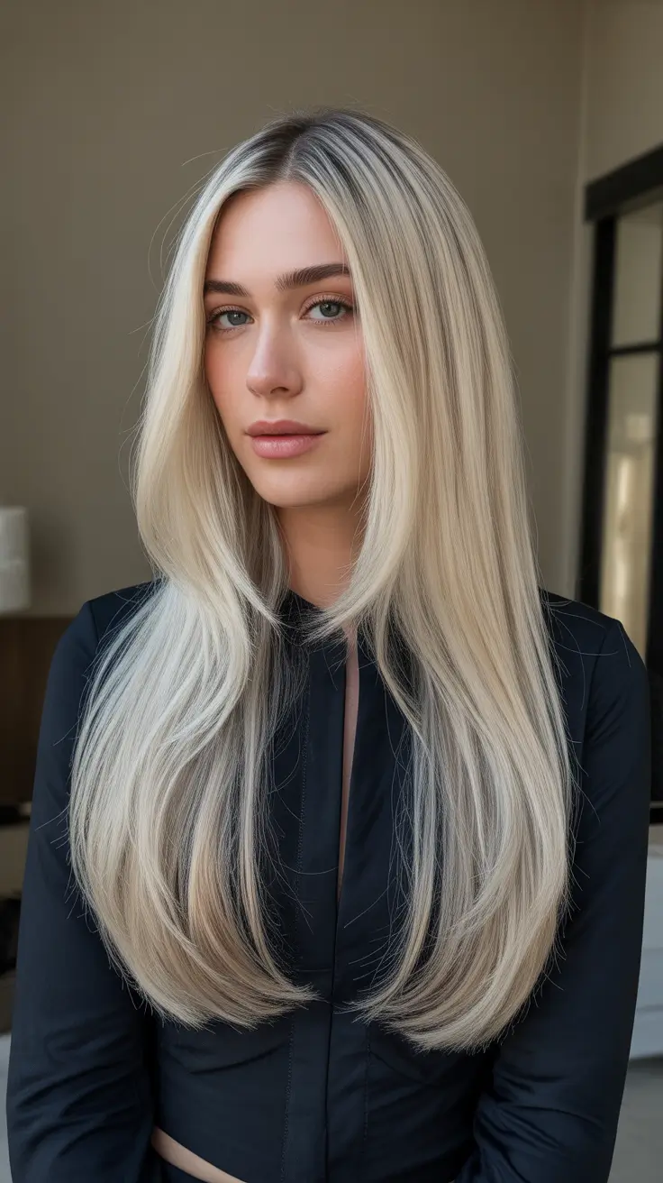 blonde hair color 2026 with soft dimension Effortless Elegance