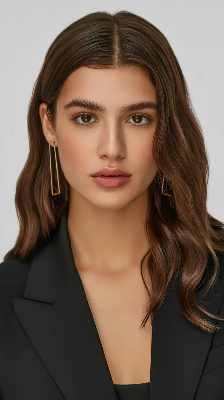 brown hair colors 2026 Neutral Mocha Sleek