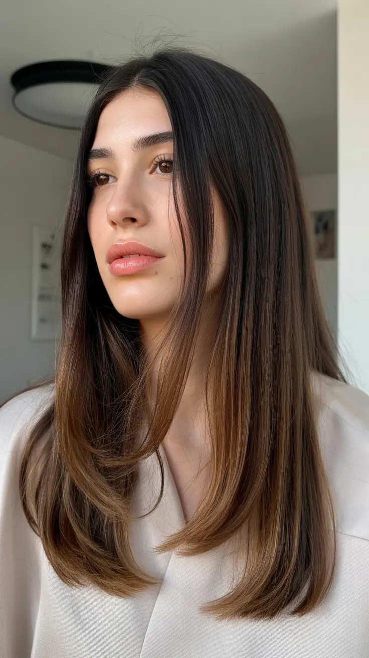 brown hair colors 2026 Light Caramel Ends