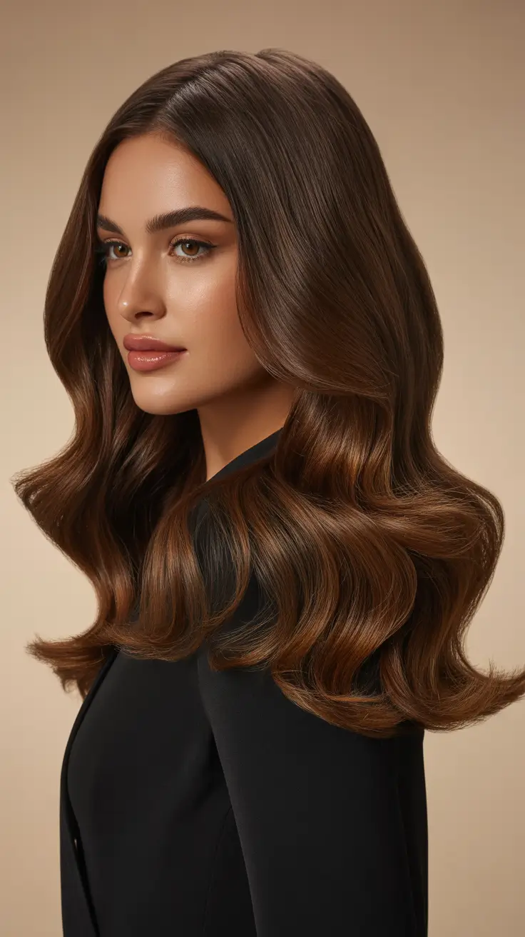 brown hair colors 2026 Cool Mushroom Brunette