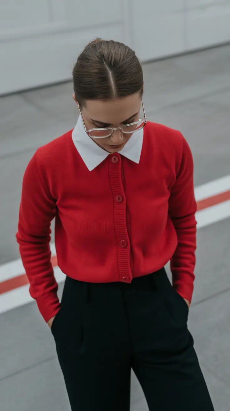 Capsule wardrobe outfits for work 2026 Academic Chic