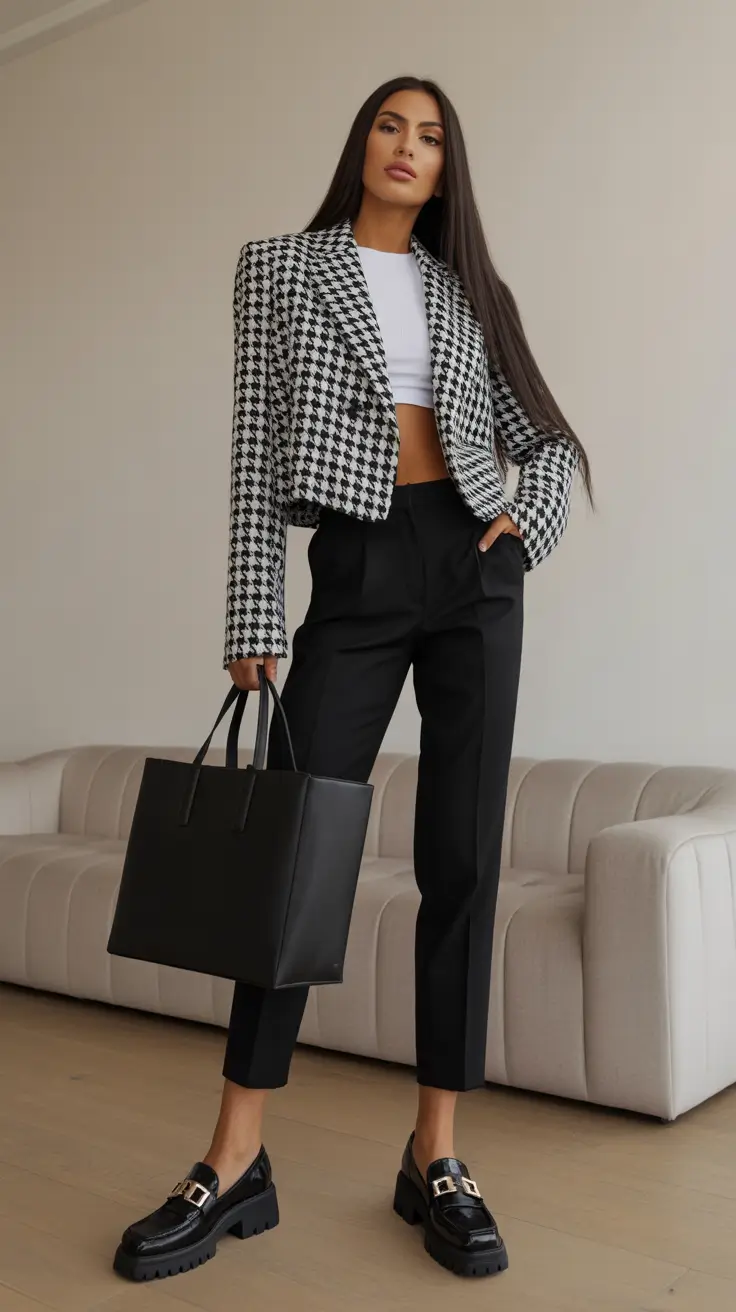 Capsule wardrobe outfits for work 2026 Modern Edge Meets Precision