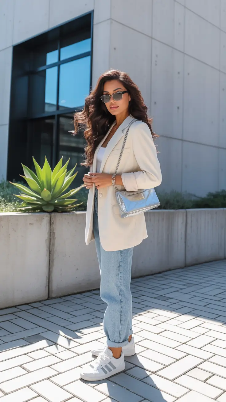 Chic mom outfits 2026 Silver City Elegance