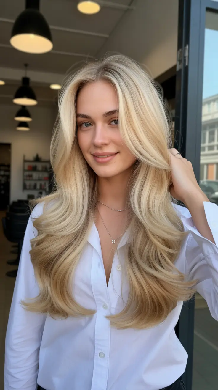 Honey blonde hair color 2026 Polished Butter Blonde Radiance