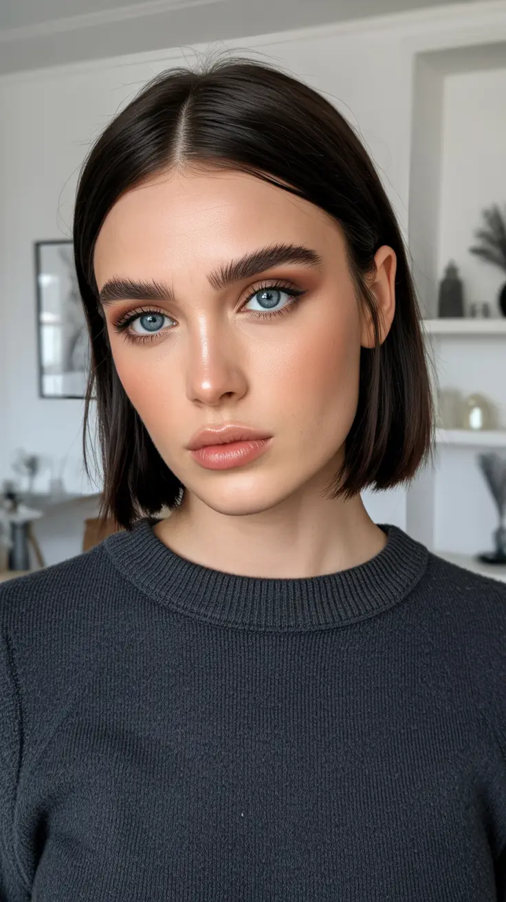 Latest haircut styles 2026 Modern Short Bob With Depth