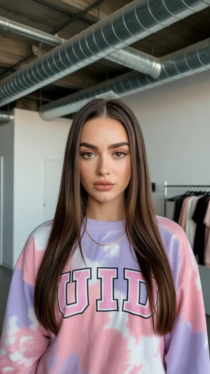 Latest haircut styles 2026 Silky Straight Perfection