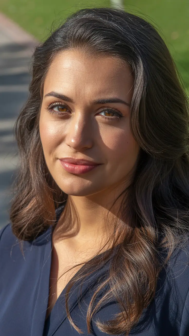 Modern hair color palette 2026 Dimensional Chocolate Brown Waves