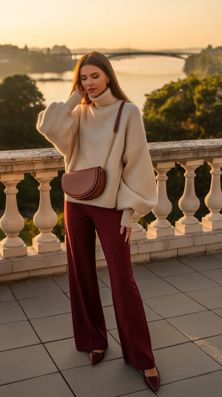 Office outfits for women for work 2026 Warm Neutrals at Sunset
