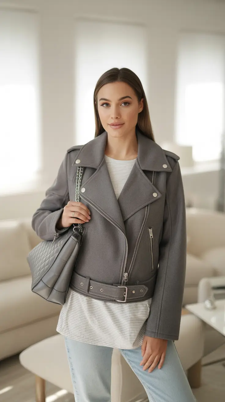 Office outfits for women for work 2026 Gray-Toned Cool
