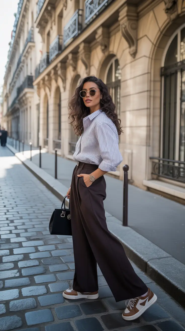 Office outfits for women for work 2026 Parisian Ease