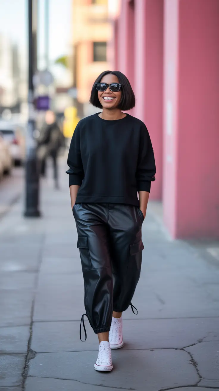 Outfit ideas for Black women 2026 Street Luxe Attitude