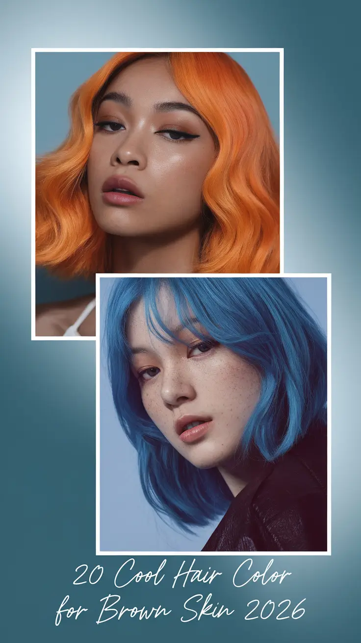 Cool Hair Color for Brown Skin 2026: Trendy Highlights, Red Tones & Natural Chocolate Glow