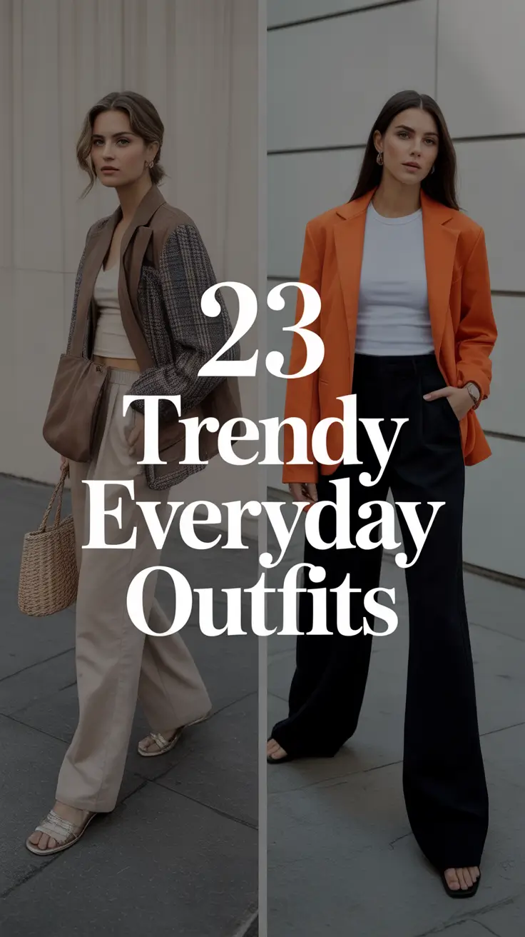 Trendy Everyday Outfits 2026: Chic, Classy & Casual Outfit Ideas for Modern Women