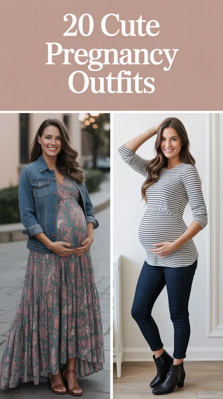 Cute Pregnancy Outfits 2026: Cozy, Chic & Comfortable Looks for Every Season