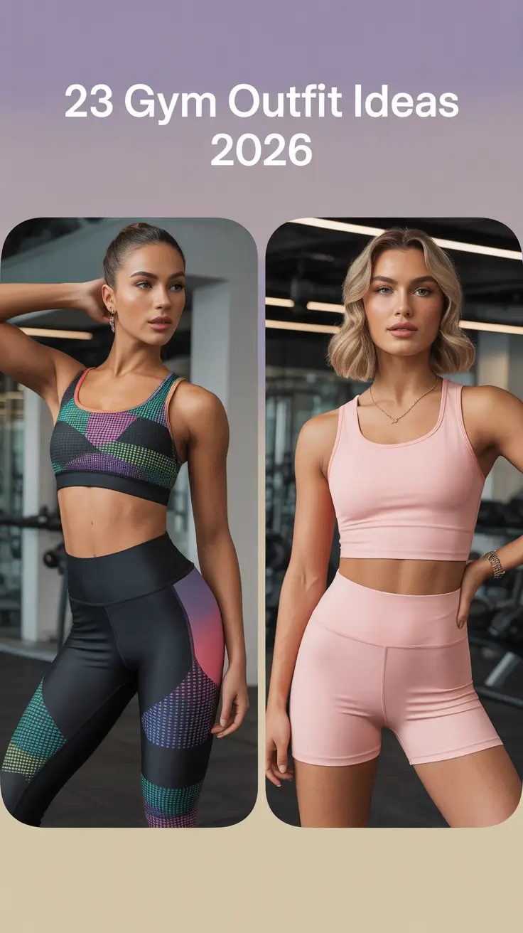 Gym Outfit Ideas 2026: Aesthetic, Cute & Classy Looks for Every Workout Mood