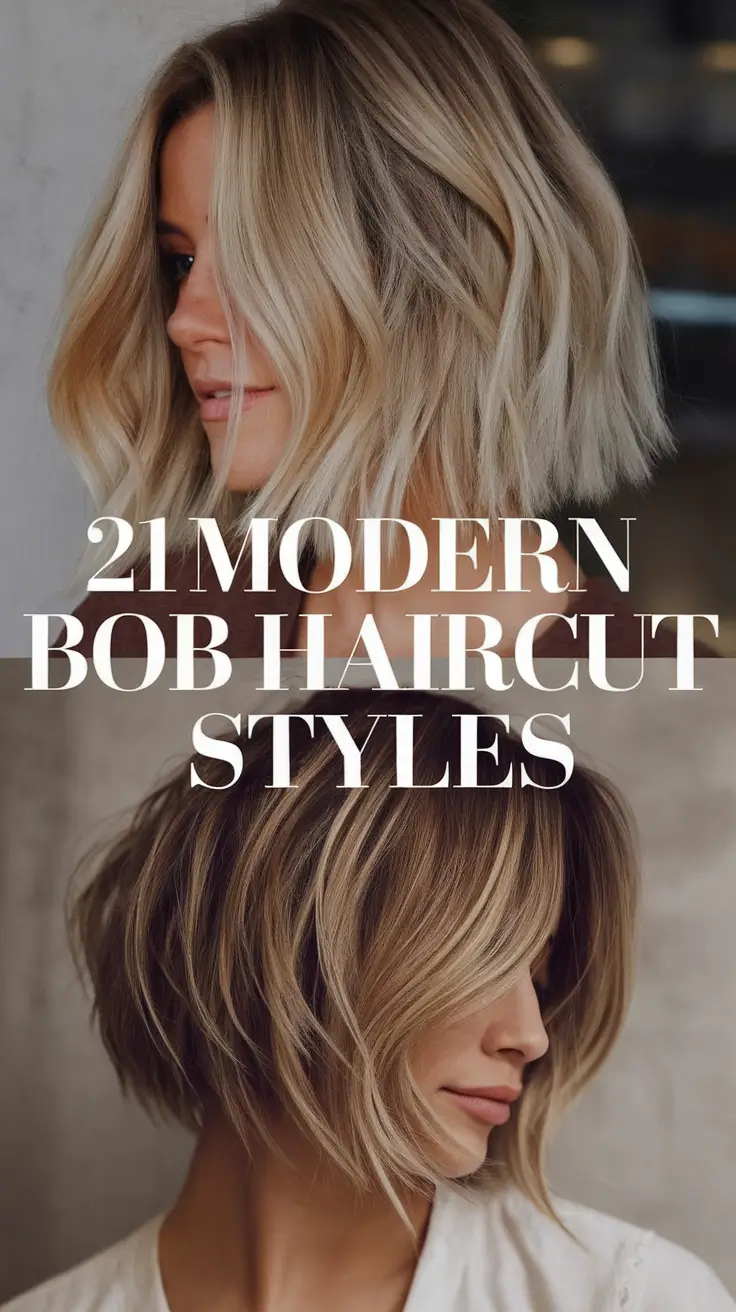 Modern Bob Haircut Styles 2026 — The Most Elegant Short & Layered Bob Haircuts for Women