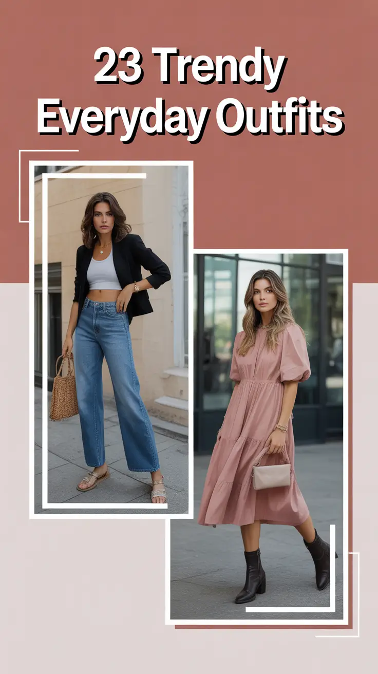 Trendy Everyday Outfits 2026: Chic, Classy & Casual Outfit Ideas for Modern Women