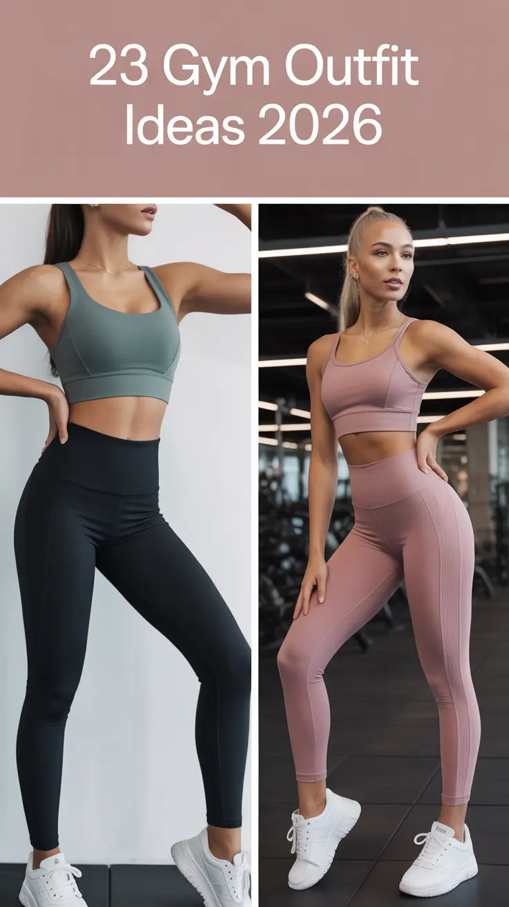 Gym Outfit Ideas 2026: Aesthetic, Cute & Classy Looks for Every Workout Mood