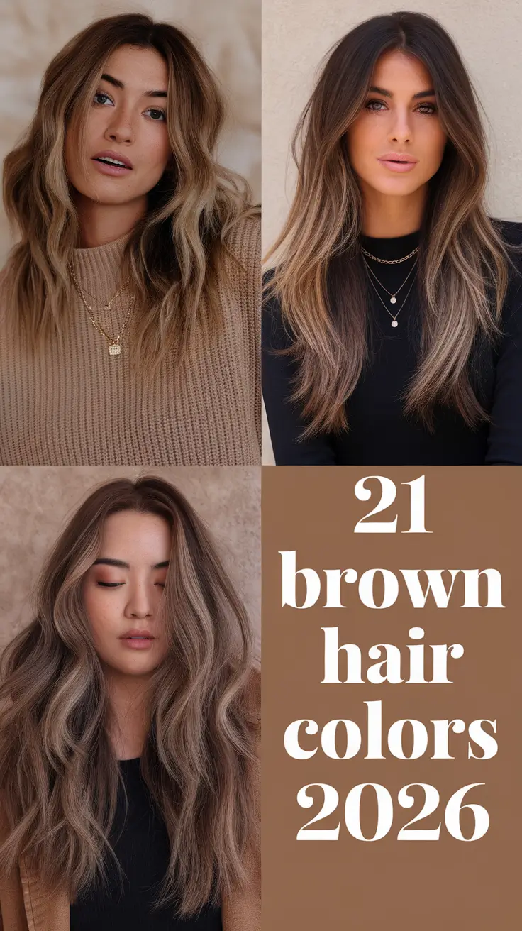 Brown Hair Colors 2026: The Most Elegant and Modern Shades to Try This Year