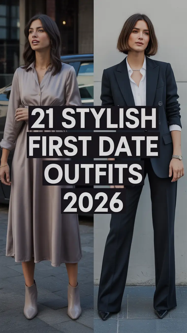 Stylish First Date Outfits 2026: Classy & Casual Ideas for Women to Dress to Impress
