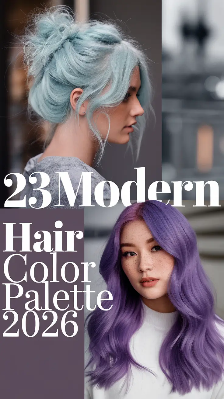 Modern Hair Color Palette 2026: Fresh Ideas & Inspo for Every Style