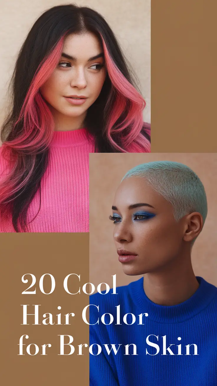 Cool Hair Color for Brown Skin 2026: Trendy Highlights, Red Tones & Natural Chocolate Glow