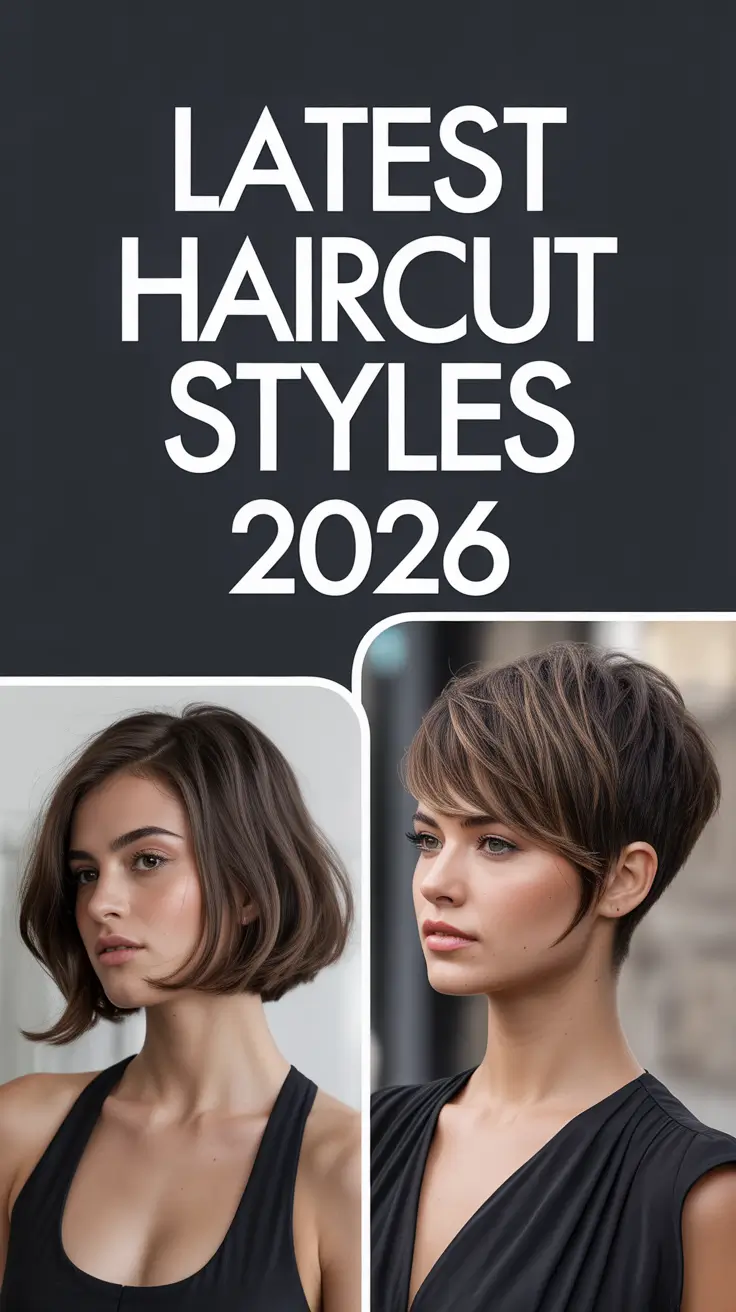 Latest Haircut Styles 2026: Modern Butterfly, Bob & Long Layered Ideas That Redefine Chic