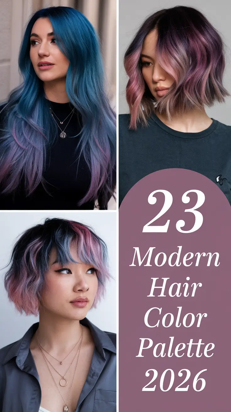 Modern Hair Color Palette 2026: Fresh Ideas & Inspo for Every Style