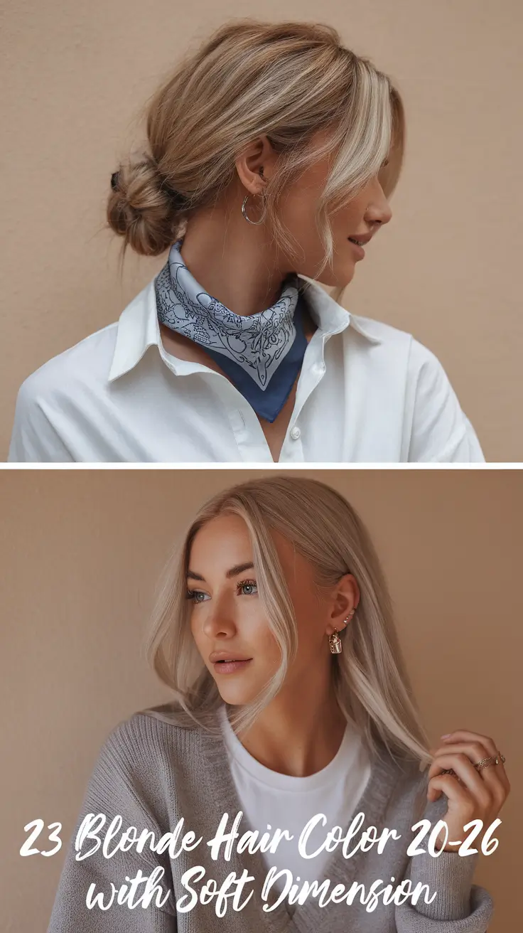 Blonde Hair Color 2026 with Soft Dimension: Golden and Natural Ideas for Every Season