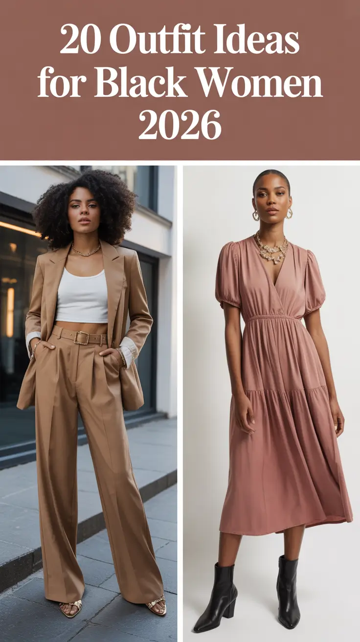 Outfit Ideas for Black Women 2026: Classy, Casual & Confident Looks for Every Season