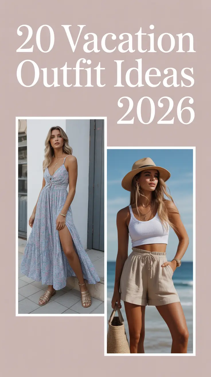 Vacation Outfit Ideas 2026: Classy & Tropical Looks to Inspire Your Next Escape