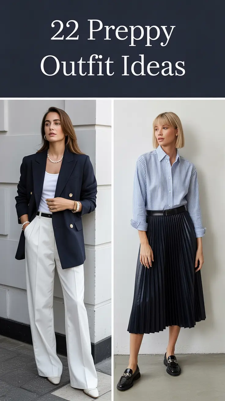 Preppy Outfit Ideas 2026: Cute, Trendy & Aesthetic Styles to Dress to Impress