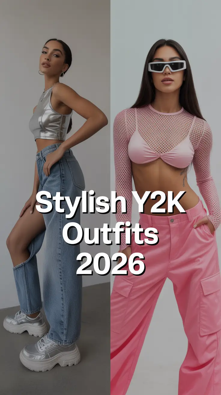 Stylish Y2K Outfits 2026: Real Street Styles Aesthetic & Iconic Fashion Ideas for Women
