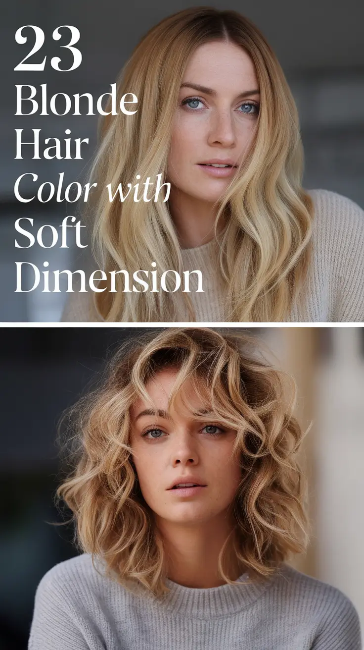 Blonde Hair Color 2026 with Soft Dimension: Golden and Natural Ideas for Every Season