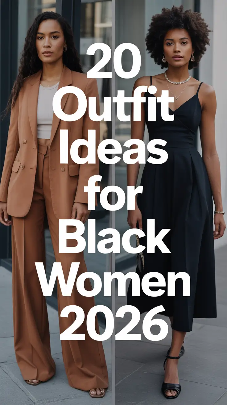 Outfit Ideas for Black Women 2026: Classy, Casual & Confident Looks for Every Season