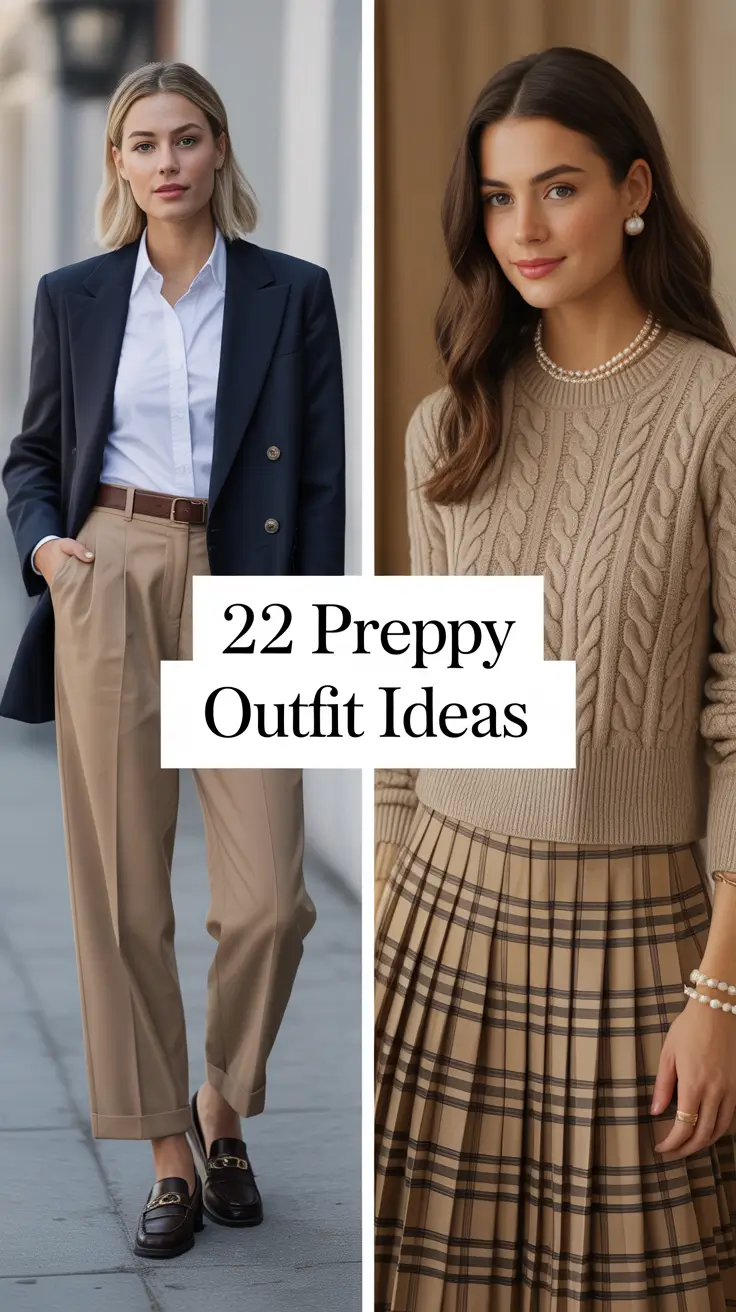 Preppy Outfit Ideas 2026: Cute, Trendy & Aesthetic Styles to Dress to Impress