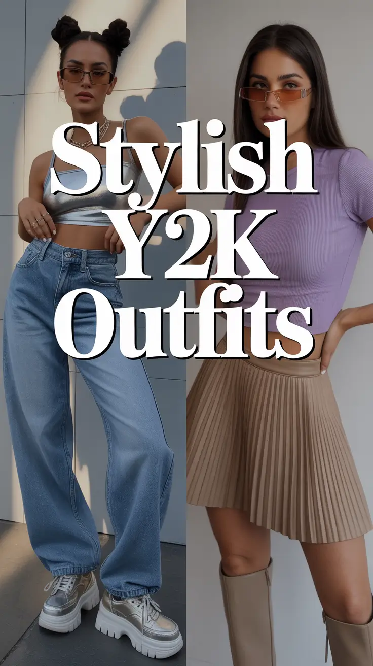 Stylish Y2K Outfits 2026: Real Street Styles Aesthetic & Iconic Fashion Ideas for Women