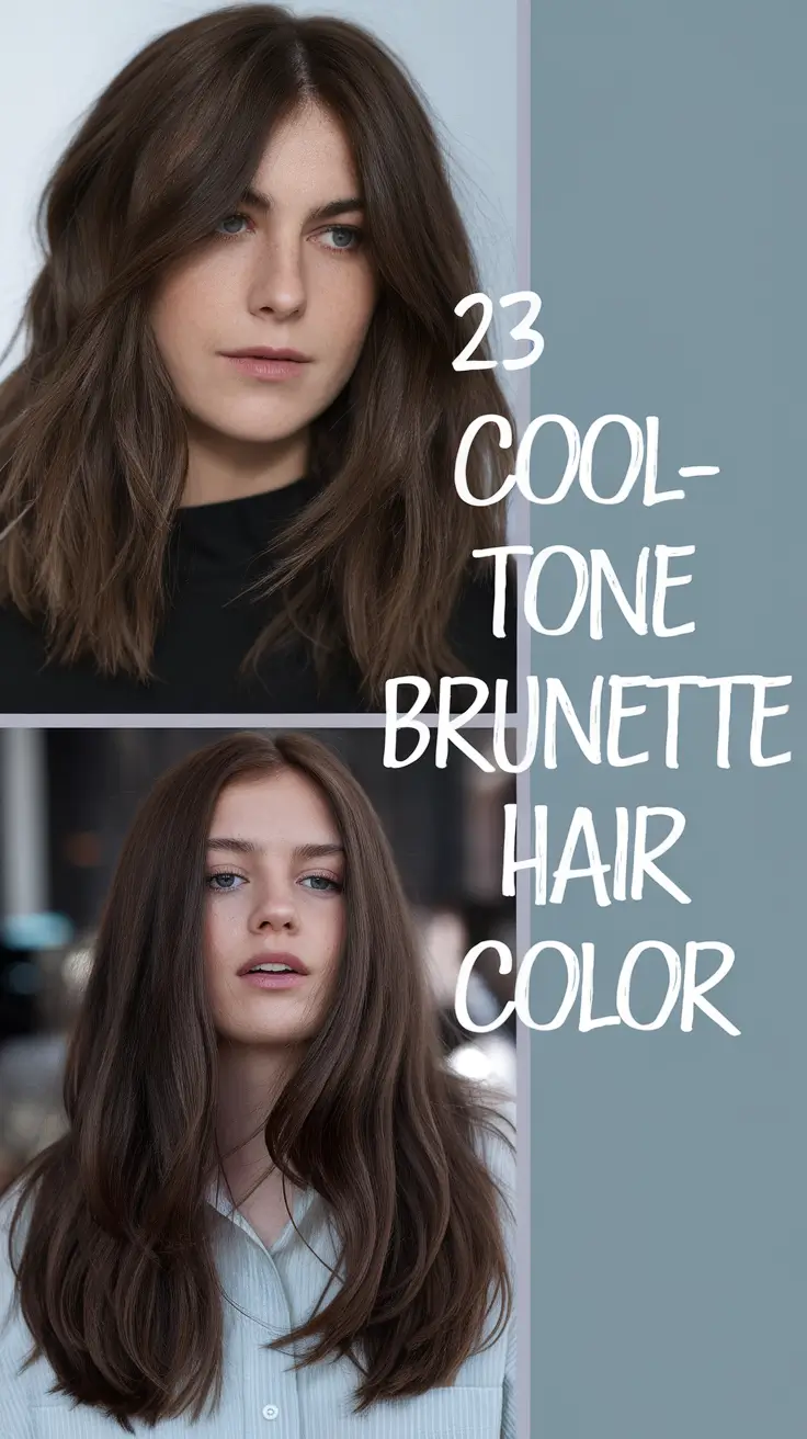 Cool-Tone Brunette Hair Color 2026: Expensive-Looking Ideas and Shades for Every Season