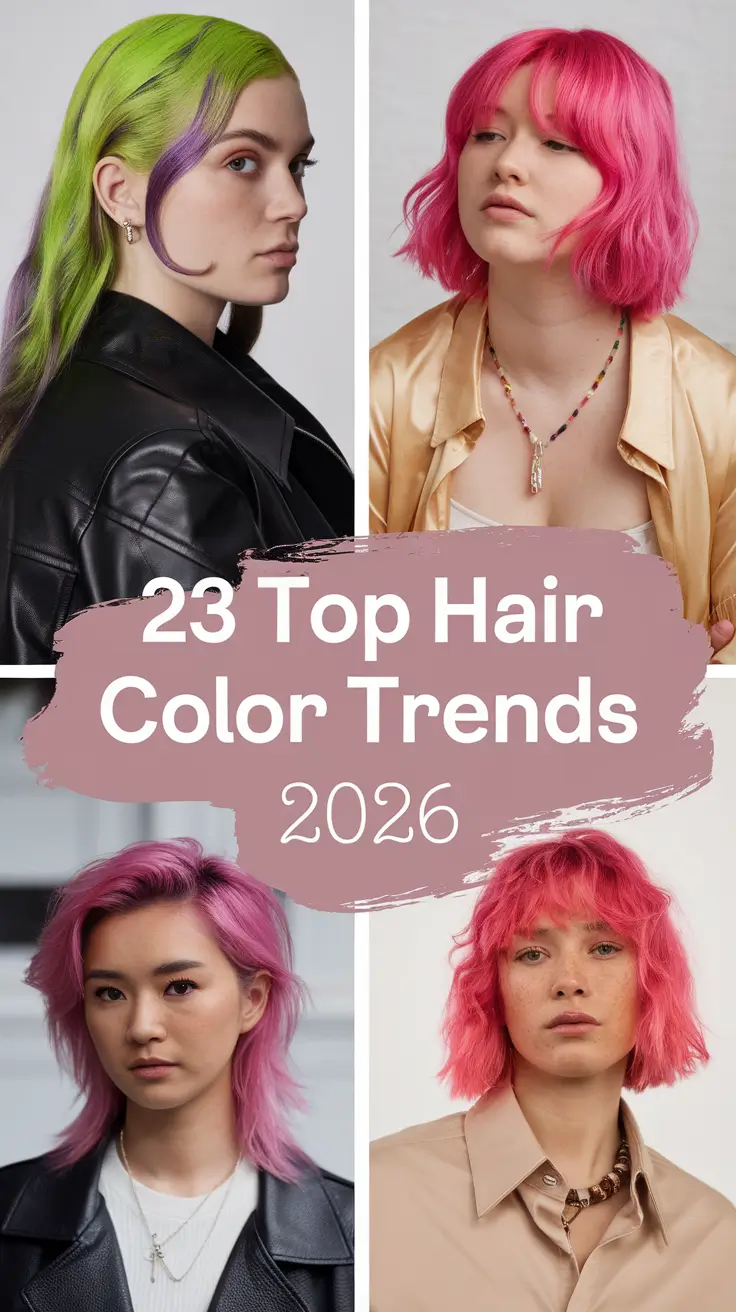 Top Hair Color Trends 2026: The New Hues Defining Modern Style