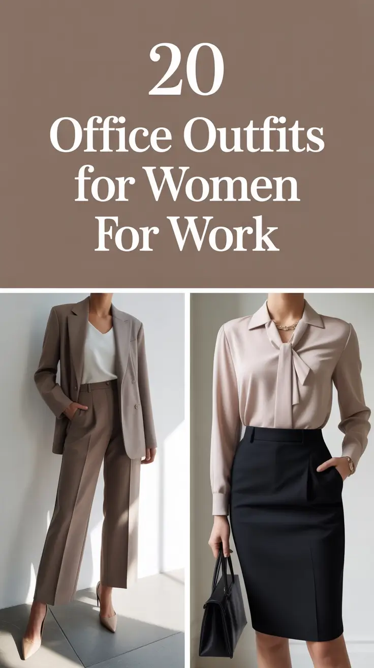 Office Outfits for Women for Work 2026: Chic, Comfy & Elegant Ideas for Every Season